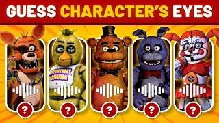 Guess The FNAF Character by Their Eyes - Fnaf Quiz | Five Nights At Freddys