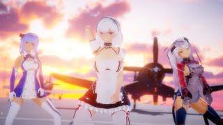 [MMD] (Azurlane) ECHO(PrinzEugen x St.Louis x Sirius Maid)