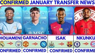 THE LATEST CONFIRMED TRANSFER NEWS AND RUMOURS WINTER TRANSFERS 2025|OSAK,NKUNKU,TCHOUAMENI,GARNAC