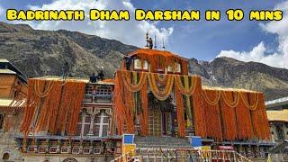 Badrinath Dham: A Himalayan Pilgrimage (2024)|| Temple Darshan and Himalayan Beauty||Adobe of Vishnu