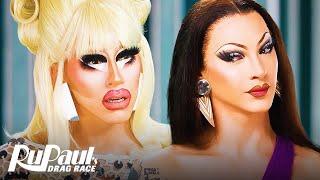 The Pit Stop AS9 E02  Trixie Mattel & Violet Chachki Back For A Ball! | RuPaul’s Drag Race AS9