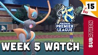 POKEMON DRAFT LEAGUE WEEK 5 WATCH-TOGETHER (PPL S3) Streaming Until The Timer Ends - SUBATHON DAY 15