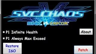 PS2 SVC Chaos: SNK vs Capcom Hack Cheats