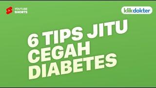 Cara Jitu Cegah Diabetes