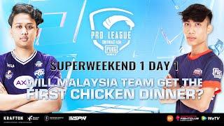 [EN] 2021 PMPL SEA Championship SW1D1 | S4 | Will Malaysia Team get the first chicken dinner?