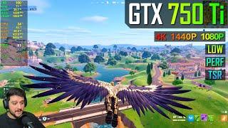 Can the GTX 750 Ti still play Fortnite ?? (Chapter 5)