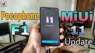 Xiaomi Pocophone F1 MIUI 11 Global Update | Pocophone F1 First Look MIUI 11 & New Features Dark Mode