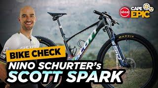 Nino Schurter's Cape Epic Special Edition Scott Spark RC l 2024 Absa Cape Epic