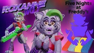 КАК СЛЕПИТЬ РОКСАНУ #фнаф9 Roxanne Wolf | Five Nights at Freddy's