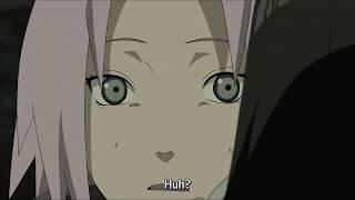 Hinata threatens Sakura to get away from Naruto