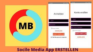 Eigenes Social Media App Programmieren  Teil 1