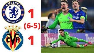 Chelsea vs Villareal 1-1 |Penalty 6-5| Extended Highlights| UEFA Super Cup