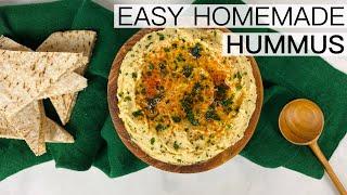 HOW TO MAKE HUMMUS HEALTHY