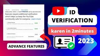 How to verify your youtube account 2023 | Identity verification in 2023 | Id verification 2023