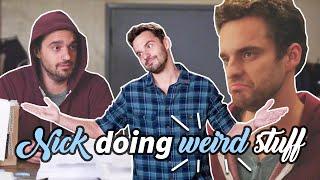 Nick doing & saying weird stuff [new girl]