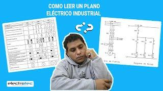 Conoce cómo leer e interpretar un PLANO ELÉCTRICO INDUSTRIAL