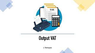 TAX - Output VAT