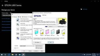 Software Ink Refilling Epson L800