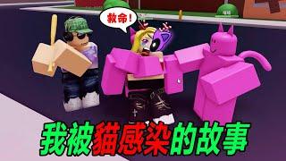 感染貓：我被貓咪抓走，變成貓的事故！……Cat Infection  | ROBLOX