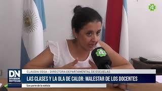 Las clases y la ola de calor: Malestar de los docentes | Claudia Sosa - DIVISIÓN NOTICIAS