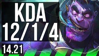 DR. MUNDO vs VOLIBEAR (JGL) | 12/1/4, Dominating | NA Challenger | 14.21