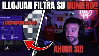 ILLOJUAN FILTRA EL NUMERO DE TELEFONO Y EL GMAIL EN DIRECTO!!️(DATOS CENSURADOS)️#illojuan