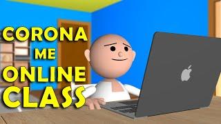 CORONA ME ONLINE CLASS | MSG TOONS Comedy Funny Video Vine | Desi Comedy Video | Classroom Comedy