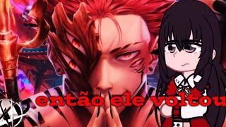 Villainess level 99 React  Sukuna (Jujutsu Kaisen) | ARMAGEDOM | AS/AU | AniRap