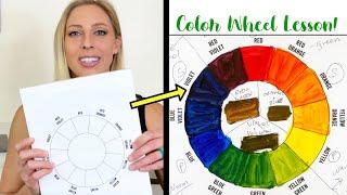 Color Wheel Basics + How To Use The Color Wheel To Improve Your Painting! (Beginner Art Lesson)