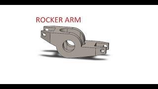 SOLIDWORKS :- Rocker Arm | IMPULSE