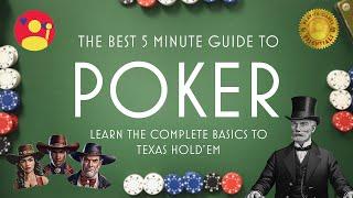 POKER in 5 Minutes | Quick Poker Guide (Texas Hold'em Style)