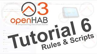 openHAB 3 | Tutorial 6 | Rules & Scripts | Google Calendar | OH3 SonoffPow | OPENHAB