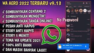 WA Mod Terbaru 2022 ll Update Aplikasi WhatsApp Aero v9.13 #21