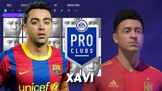 FIFA 21 Xavi Pro Clubs Creation