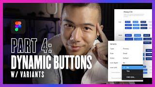 Create a Figma Design System - Button Systems W/ Variants Tutorial (Part 4)