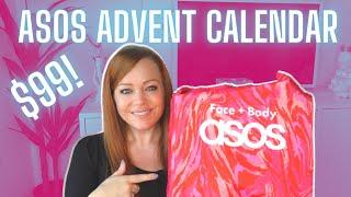 ASOS FACE + BODY 2022 ADVENT CALENDAR UNBOXING