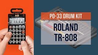 Roland TR-808 || Pocket Operator PO-33 Drum Kit