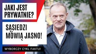 Donald Tusk okiem SĄSIADÓW! Tak zachowuje się, kiedy wraca do Sopotu. Sąsiad podejrzał go w ogródku