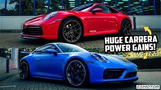 SAVAGE 992 CARRERA MODELS COME IN FOR BIG POWER GAINS!!! #porsche #esmotoruk #911turbos #carreras