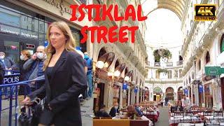  ISTANBUL ISTIKLAL STREET COMPLETE WALKING TOUR  l  NOVEMBER  2021 [4K60FPS]