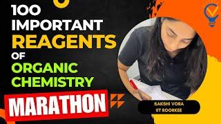 100 MOST IMPORTANT Reagents for ORGANIC CHEMISTRY MARATHON for JEE MAINS #jeemains #jee #jee2024