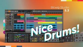 Bitwig Studio 5.3: Nice Drums!