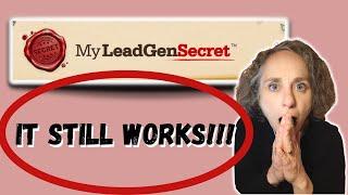 My Lead Gen Secret Review 2023 - my honest results