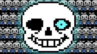 Undertale, but every enemy is Sans