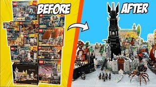 I Built EVERY LEGO Lord of the Rings Set...