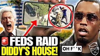  Federal Agents RAID P. Diddy's Home in MASSIVE Sex-Trafficking Op! ARRESTS, Evidence Destruction?