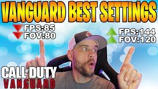 COD Vanguard BEST SETTINGS to Boost FPS Controller Graphics FOV Controller