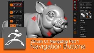 DART 153 Intro To ZBrush: Navigating Part 1 Navigating Buttons