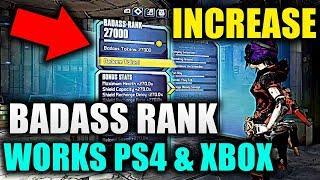 Borderlands 2 : How To Get Unlimited Badass Rank 2017 | Fast & Effiecient | Works With All Consoles