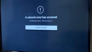 A network error has occurred TCL youtube issue | #tcltv tcl Youtube issue | TCL TV factory reset